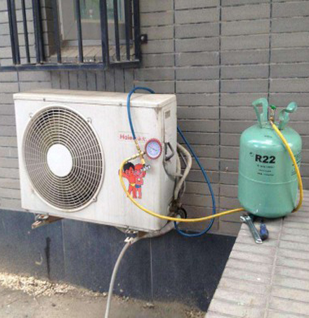 措美空调加氟